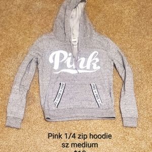 Pibk 1/4 zip hoodie